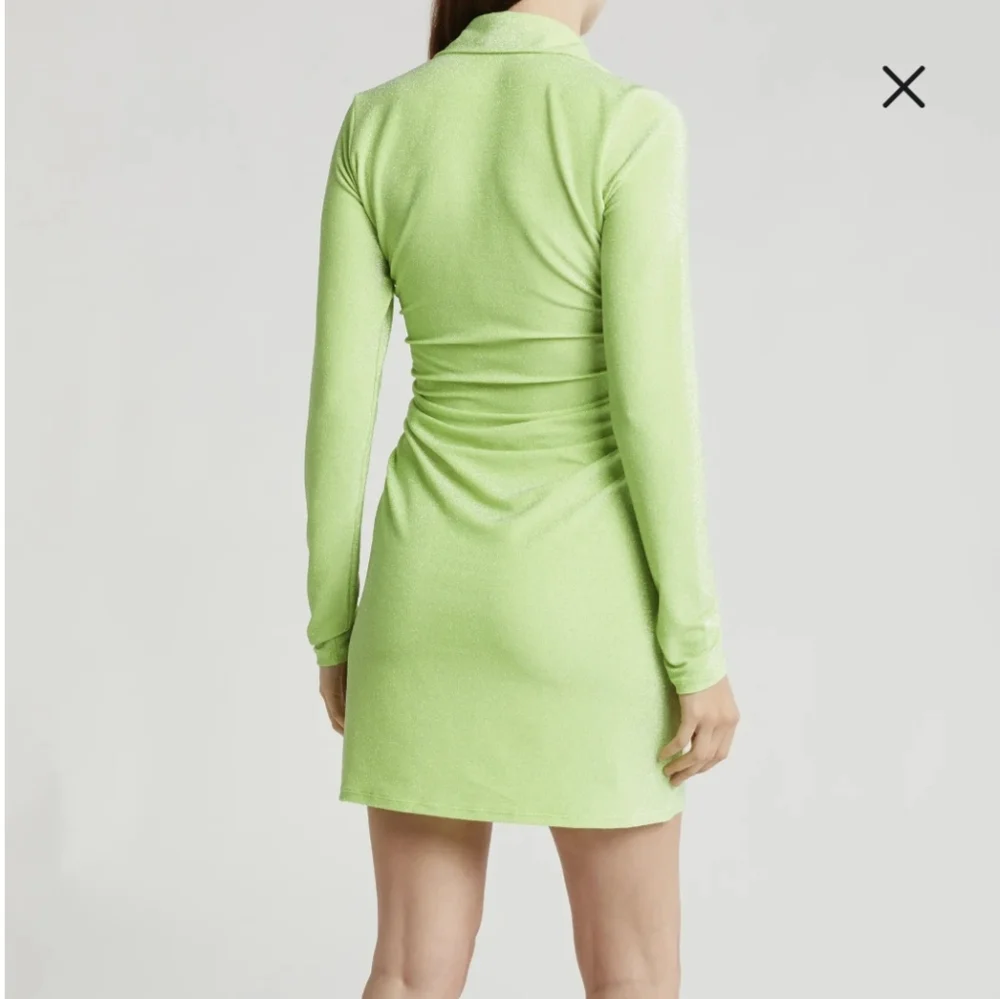Good American Light Green Long Sleeve Dress - Picture 2 of 9